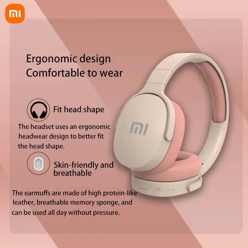 Xiaomi P2961 Wireless Headphones Bluetooth 5.3 Foldable 9D HIFI Stereo Sound Headset Long Battery Life Heavy Bass Earphone