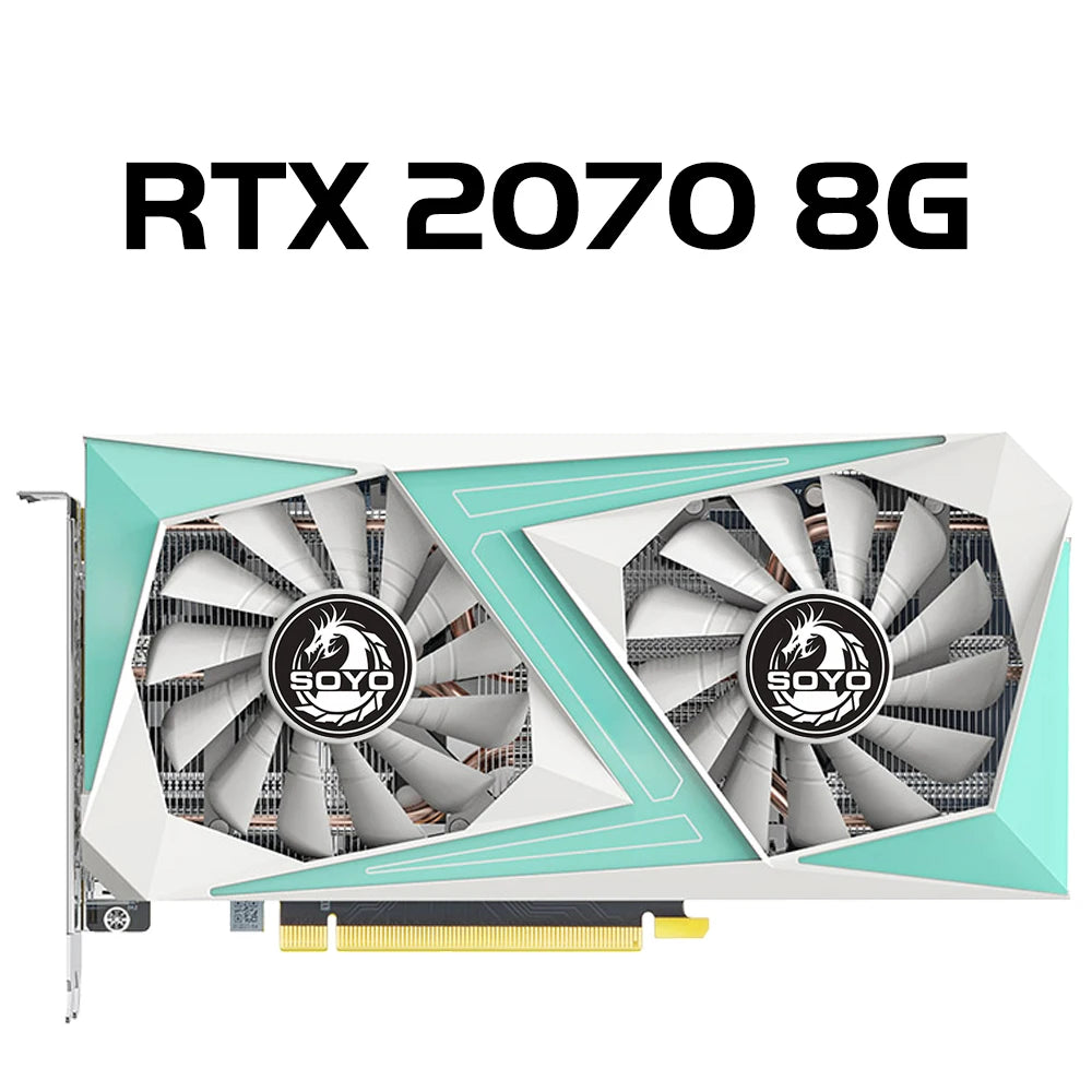 SOYO Graphics Cards RTX 3060 3060Ti 3050 2060Super 8GB 12GB NVIDIA GPU GDDR6 192bit  Computer components gaming and office