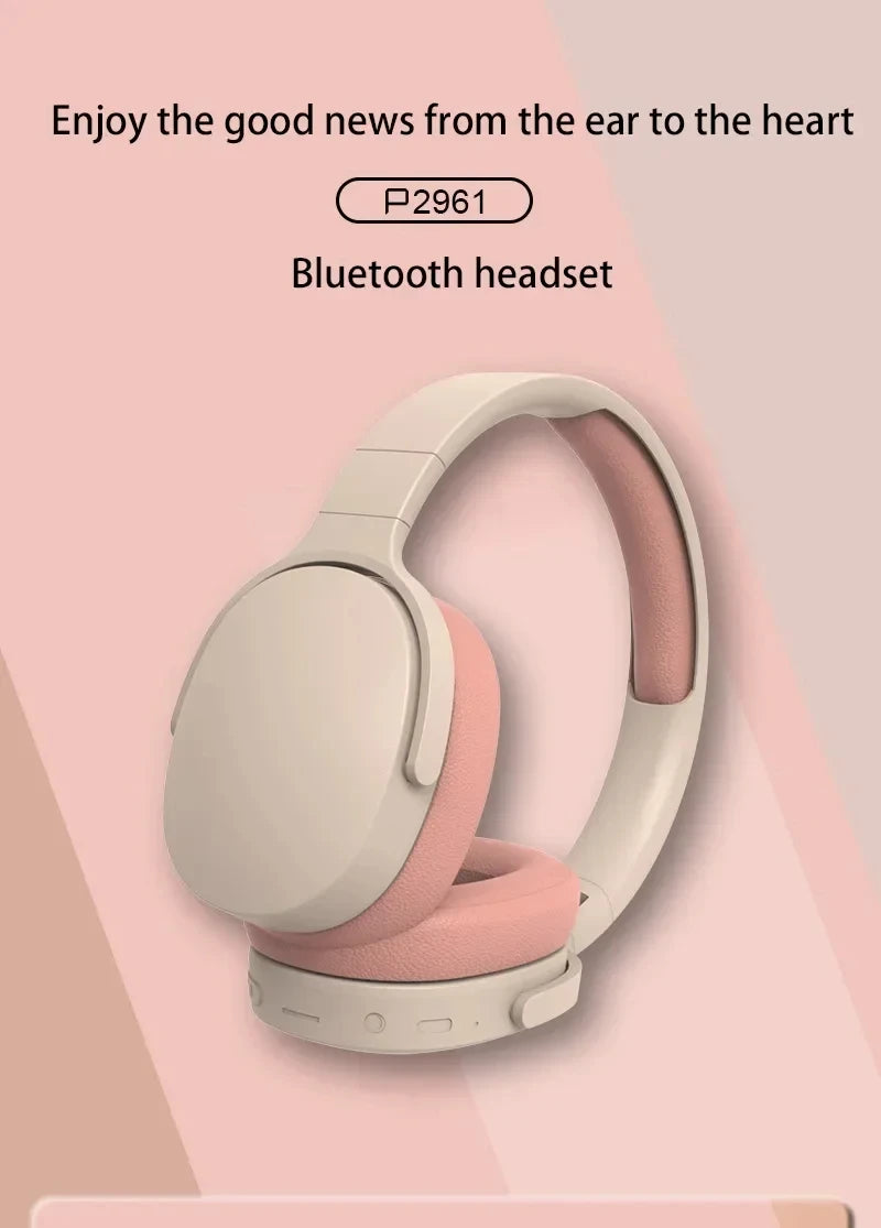 Xiaomi P2961 Wireless Headphones Bluetooth 5.3 Foldable 9D HIFI Stereo Sound Headset Long Battery Life Heavy Bass Earphone