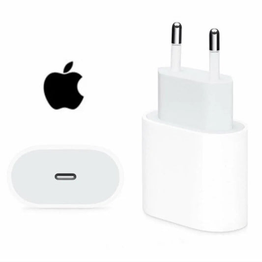 2025 Original 20W USB-C Power Adapter For iphone 16 15 14 13 mini Pro Max Type C fast charger for Apple Cable for iPhone 12 Plus