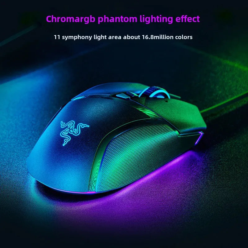 Razer Basilisk V3 Pro Ratón inalámbrico para juegos Interruptores ópticos rápidos Gen-3 - Rueda inclinable HyperScroll - Chroma